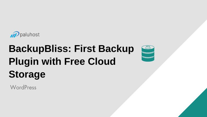 Meet the First Backup Plugin with Free Cloud Storage